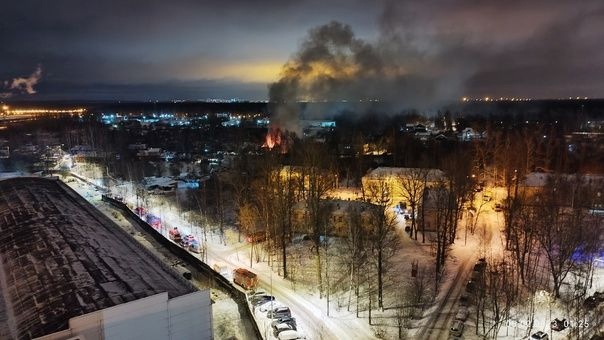 пожар в СНТ Красногвардейский район