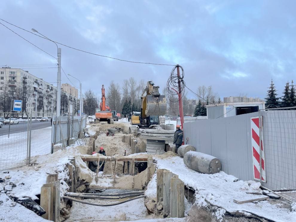 Реконструкцию водовода в Красногвардейском районе завершат до конца 2024 года