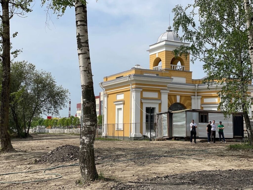 В Петербурге продолжается создание единого природно-паркового ансамбля на Ильинской слободе 